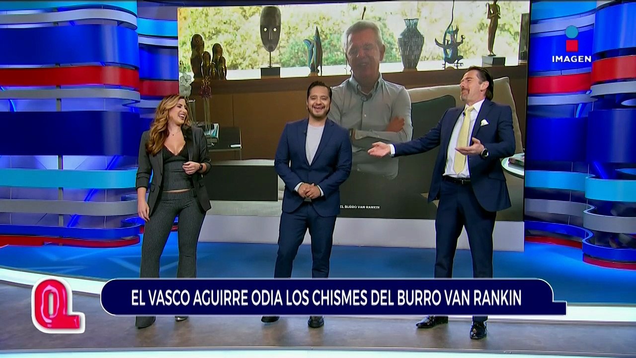 Al Vasco no le gustan los chismes del Burro Van Rankin |Qué Importa
