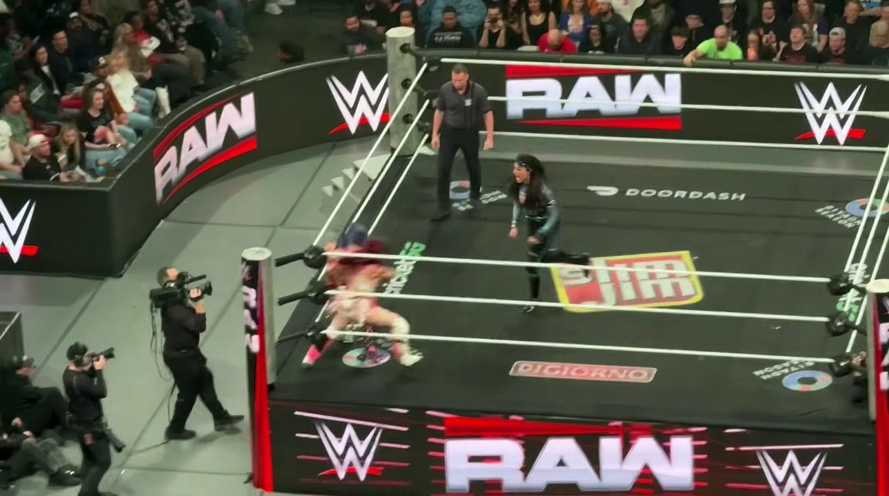 Iyo Sky vs Raquel Rodriguez vs Kairi Sane Full Match - WWE Raw 2/23/2026