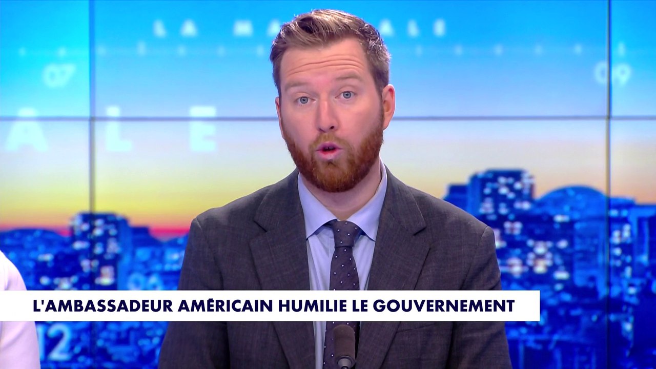 L'édito de Thomas Bonnet : «L'ambassadeur américain humilie le gouvernement»
