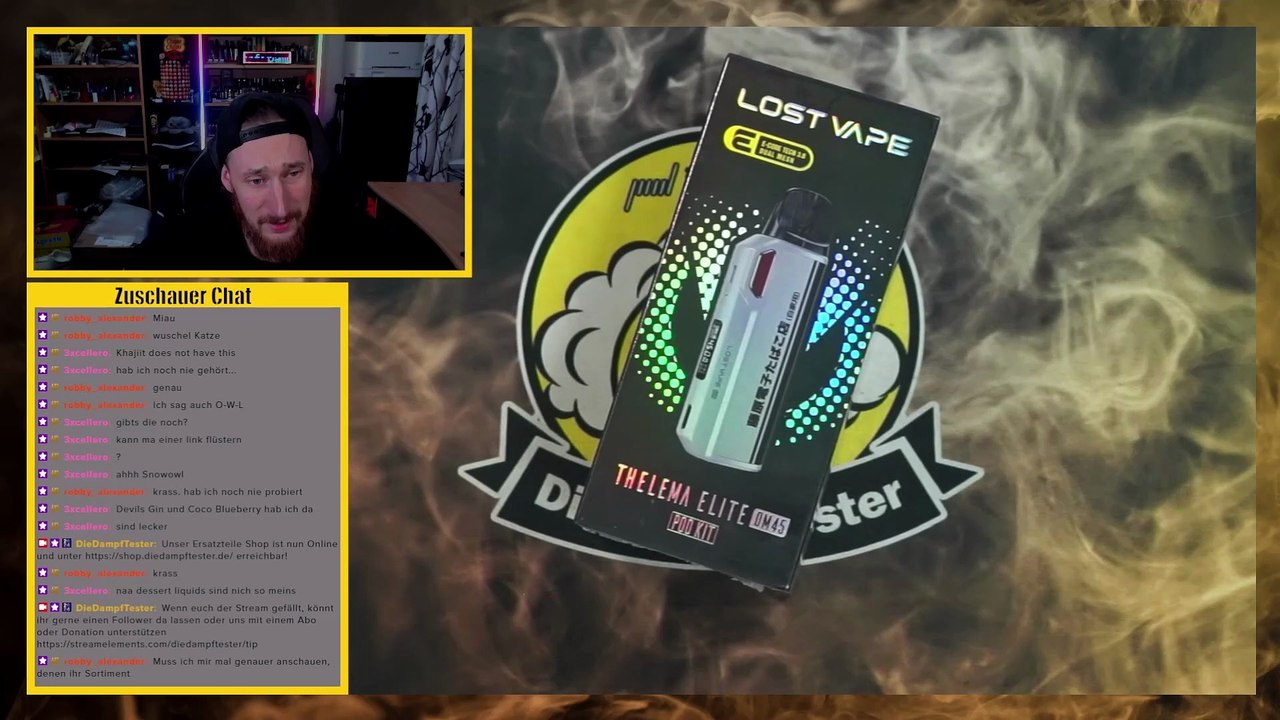Lost Vape Thelema Elite DM45 Podsystem Review und Test