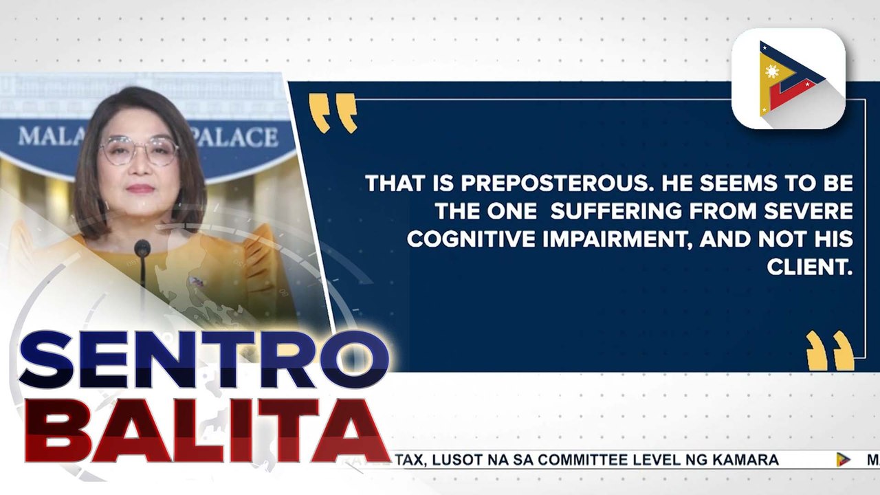 Alegasyon ng defense counsel ni dating Pres. Duterte na si Atty. Kaufman vs. PBBM, kalokohan, ayon sa Malakanyang