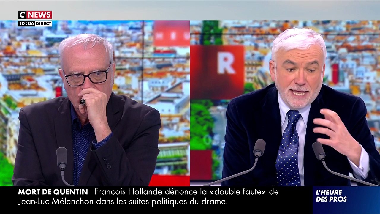 Pascal Praud a recadré son chroniqueur, auteur d'un dérapage sur CNews.