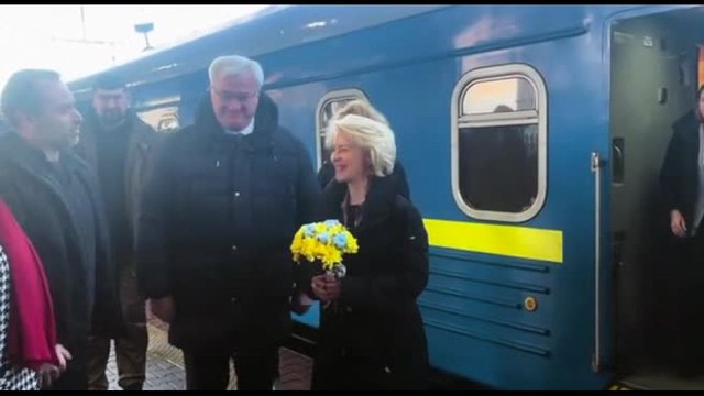 Ucraina, Von der Leyen arrivata a Kiev nell'anniversario della guerra