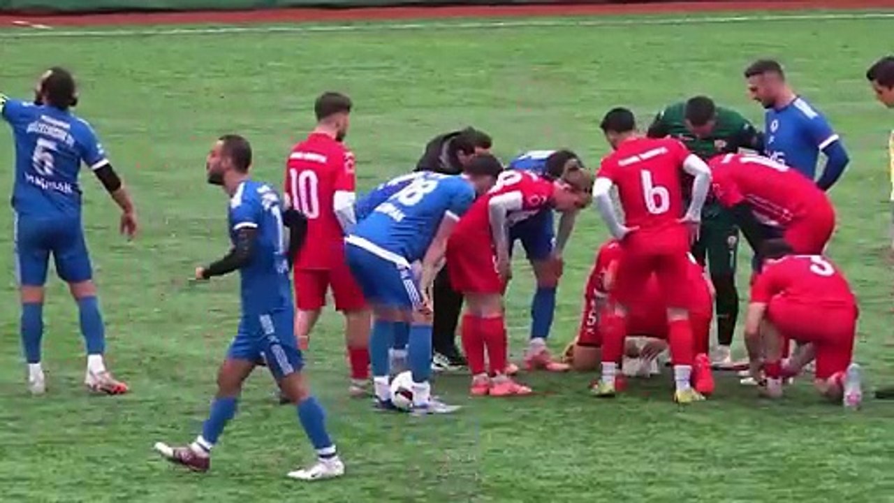 Futbol sahalarında görülmemiş olay: Martıya kalp masajı yaptılar