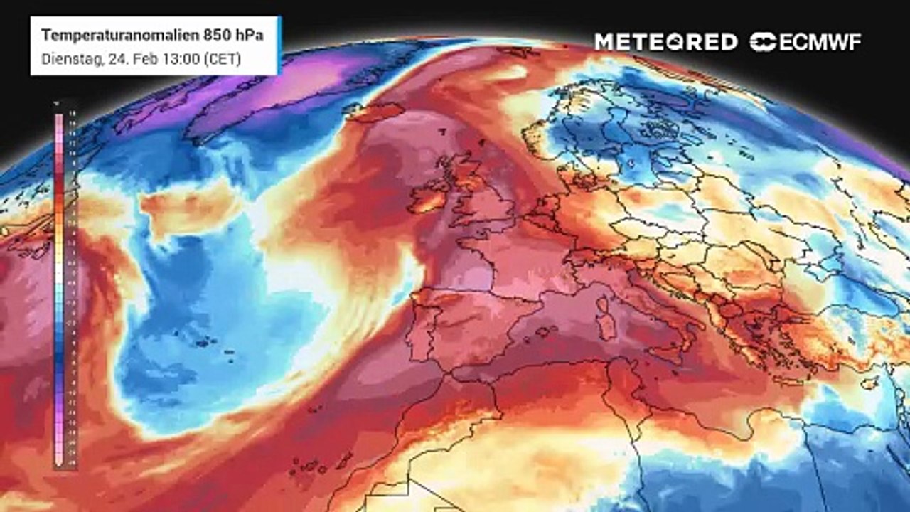 Eine gigantische Wärmewelle überrollt Deutschland und fast ganz Europa in den kommenden Tagen!