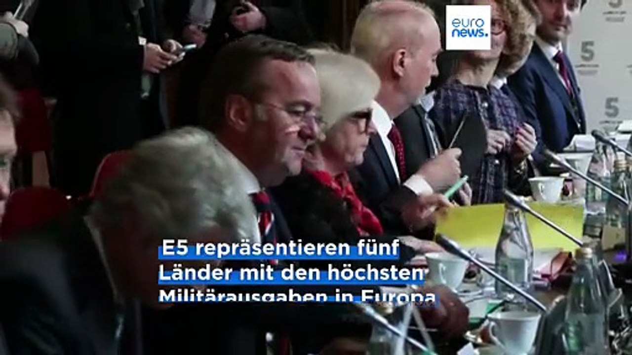 E5-Treffen: Kostengünstige Drohnen zur Abwehr russischer Bedrohungen