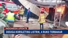 Kronologi 4 Ruko di Karawang Hangus Terbakar, Diduga Akibat Korsleting Listrik | INDO UPDATE