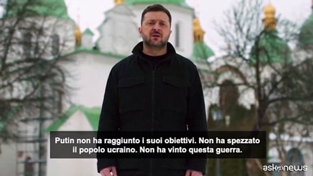 Ucraina, Zelensky: Putin non ha spezzato il nostro popolo