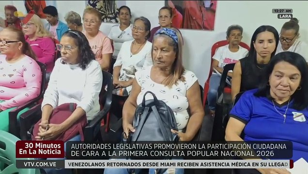 Lara | Municipio Palavecino se prepara con 11 centros electorales para la Consulta Popular Nacional