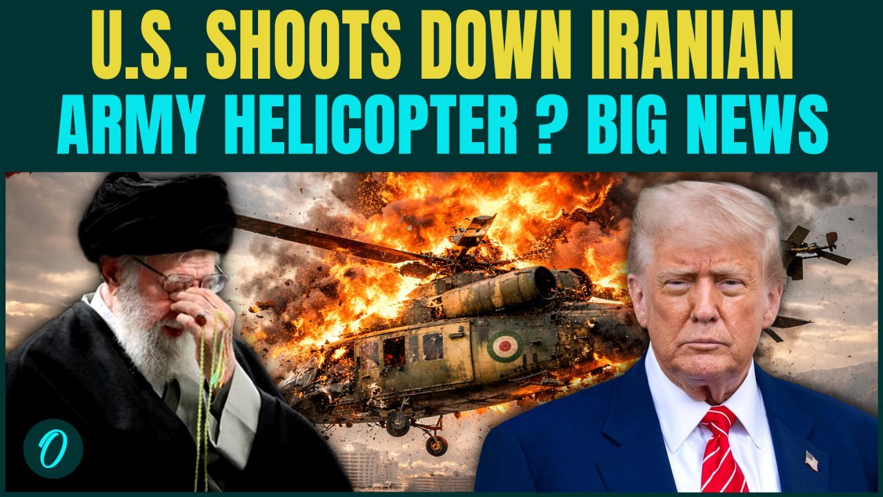 IRAN BREAKING: U.S. Shoots Down Iranian Army Helicopter And Sparks Full Scale War In Middle East?
