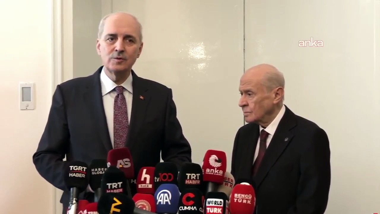 Numan Kurtulmuş'tan 'açılım' turu: İlk durak Devlet Bahçeli