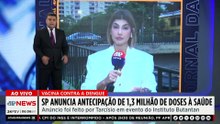 SP anuncia antecipação de 1,3 milhão de doses contra a dengue