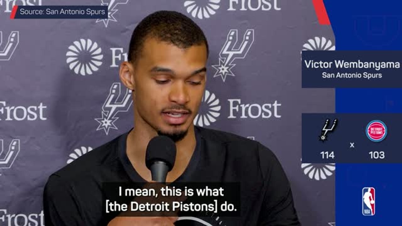 'Everybody ate' in big Spurs win - Wembanyama