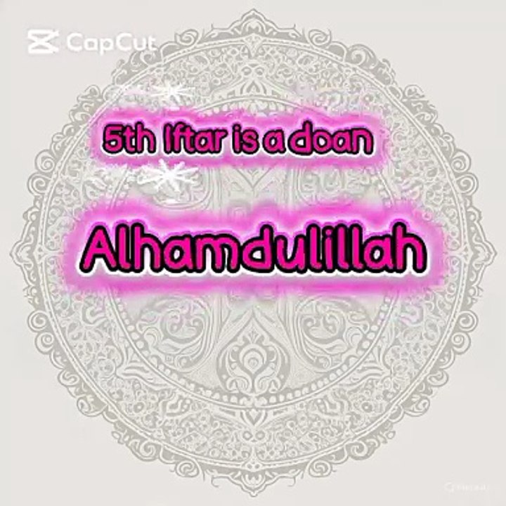 5th iftar