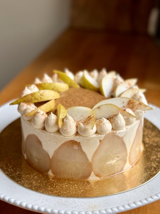 Le Poirier : Entremets à la Poire Façon Fraisier 🍐 | Cours Pâtisserie Tous Niveaux à Paris