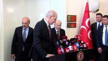 TBMM Başkanı Kurtulmuş, Bahçeli'yi ziyaret etti