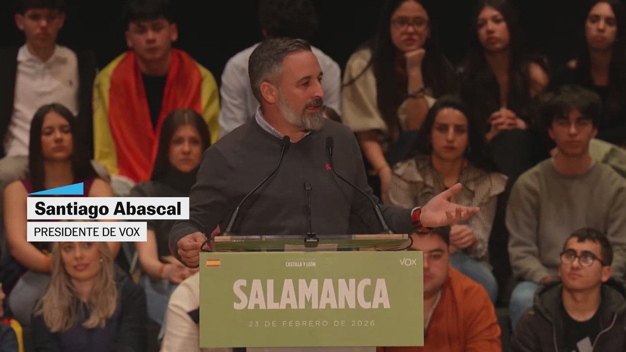Abascal: "Estamos viendo cuáles son los problemas reales y no son los que ocupan las portadas de los periódicos"