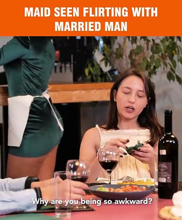 Maid Caught Flirting With A Married Man 😱💍