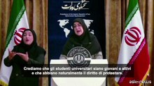 Teheran: studenti hanno diritto di protestare ma ci sono linee rosse