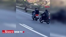 Trafiği tehlikeye düşüren ehliyetsiz motosikletlilere ceza