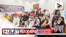 Pinanood ng ilang Cebuano na nawalan ng mahal sa buhay sa war on drugs ni dating Pres. Rodrigo Duterte ang confirmation hearing sa ICC | ulat ni Jessee Atienza ng PTV Cebu