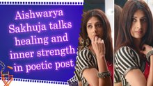 Aishwarya Sakhuja shares stunning saree pictures, talks about self-discovery without filters or performance