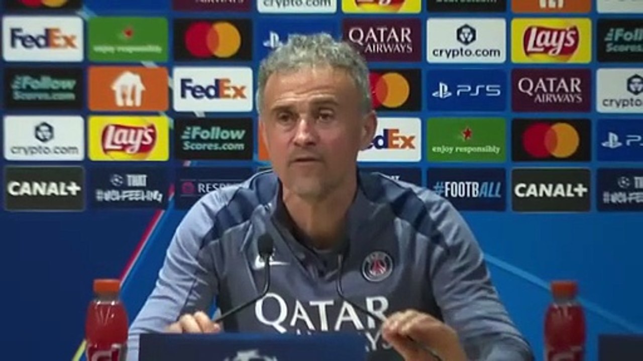 Luis Enrique : « Il faudra savoir gérer les moments difficiles » contre Monaco - Foot - Ligue des champions - PSG