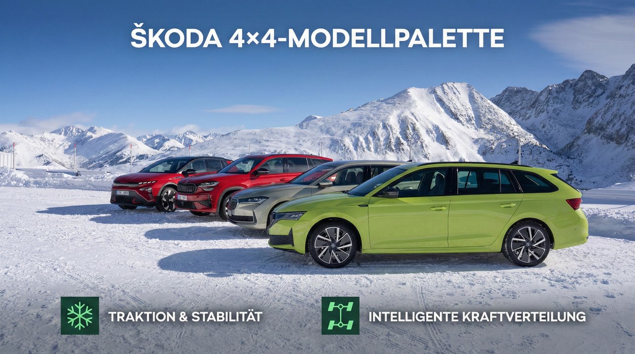 Škoda 4×4 Allradantrieb im Check – Was kann die Allradkompetenz?