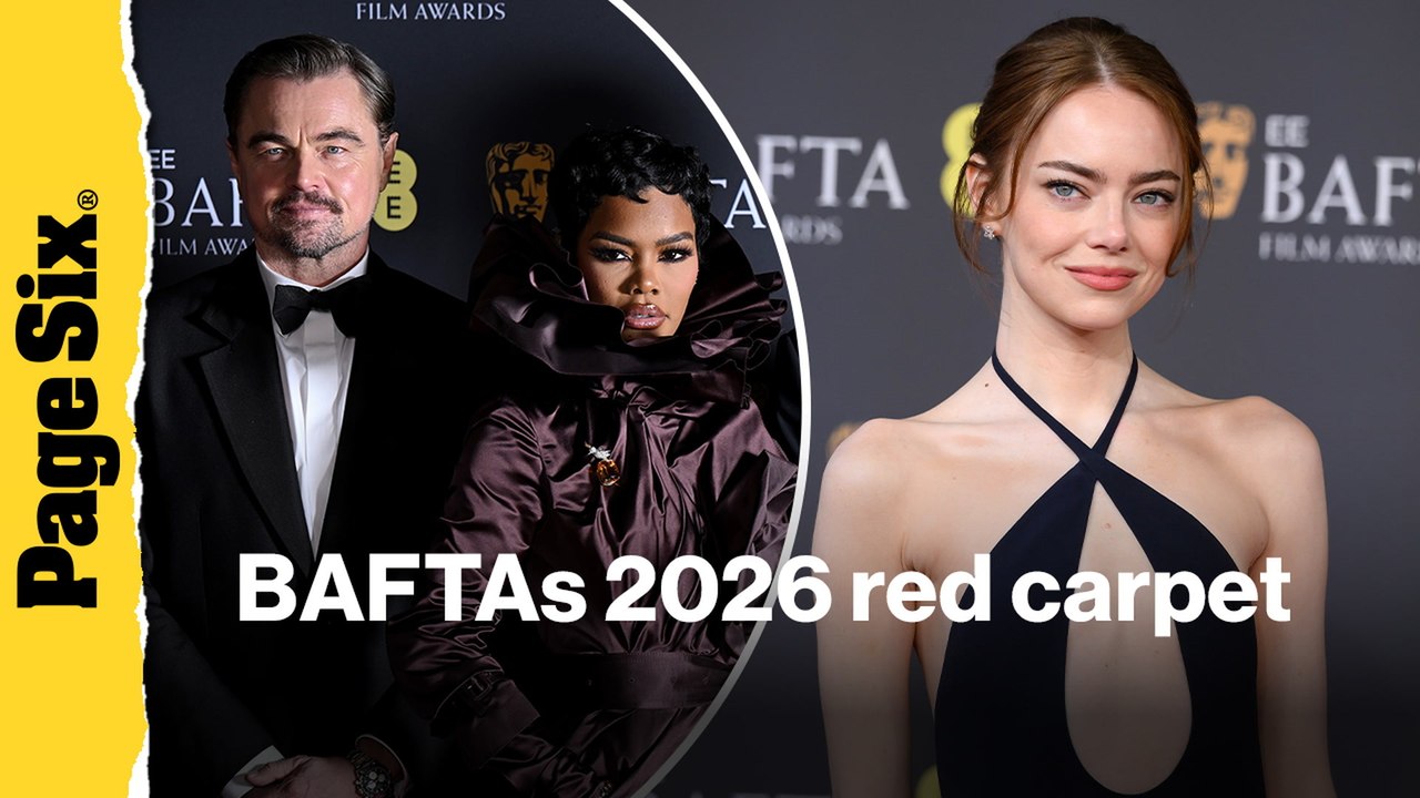 BAFTAs 2026 red carpet: Emma Stone, Teyana Taylor, Leonardo DiCaprio and more