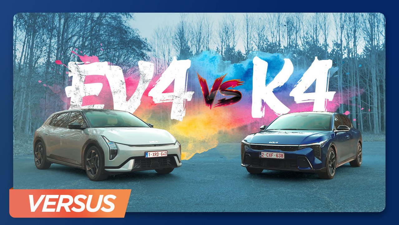 [Dubbeltest] KIA EV4 vs. KIA K4 2026: Gewikt & Gewogen