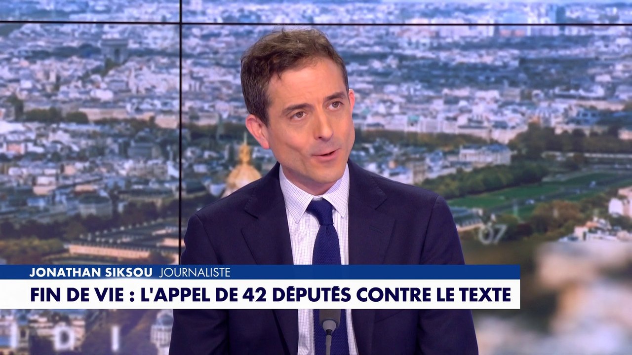 Jonathan Siksou sur la loi sur la fin de vie : «C’est une incitation au suicide»