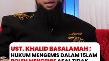 Hukum mengemis dan memberi kepada pengemis dalam Islam