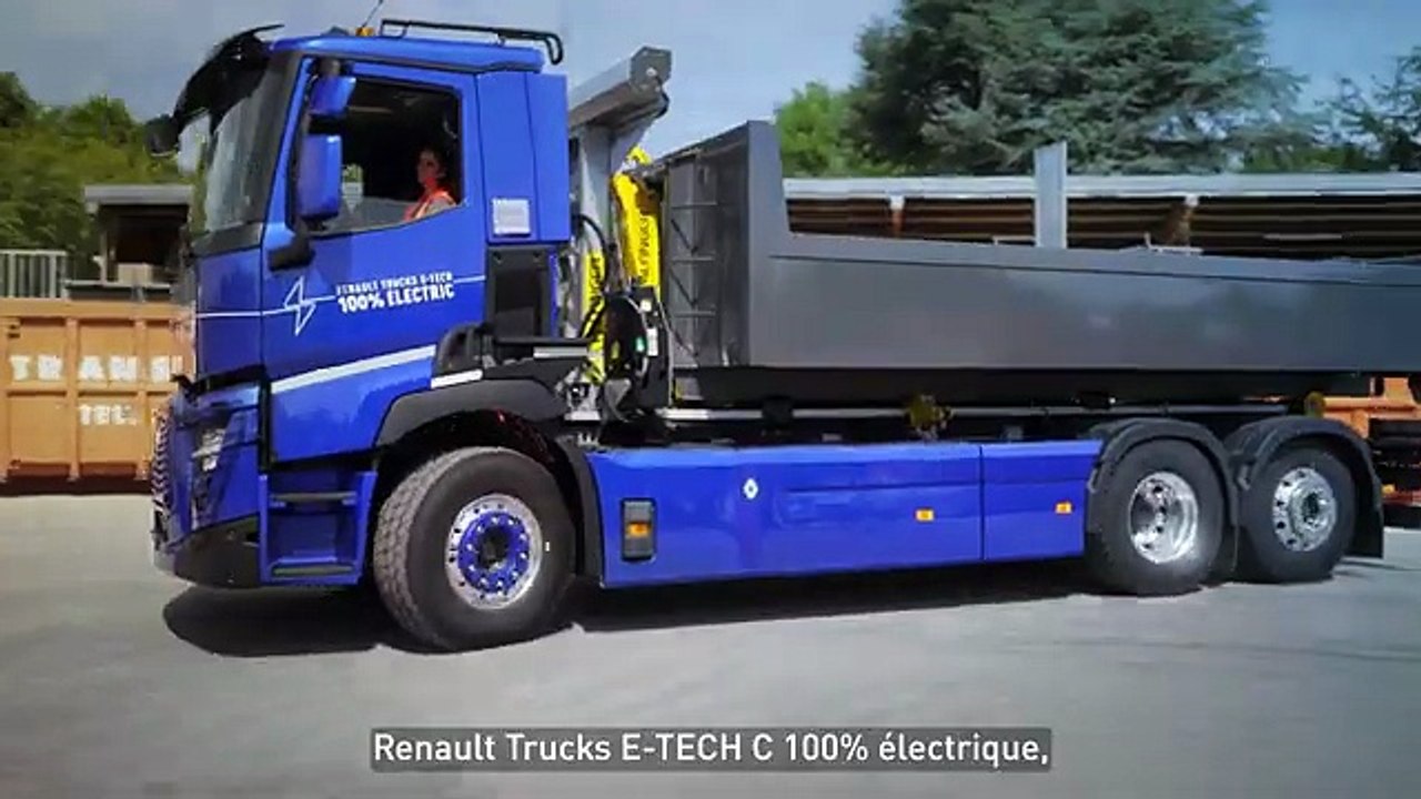 Sécurité et confort avec le Renault Trucks E-TECH C