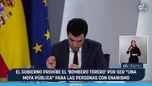 El Gobierno prohíbe el ‘bombero torero’ por ser «una mofa pública» para las personas con enanismo