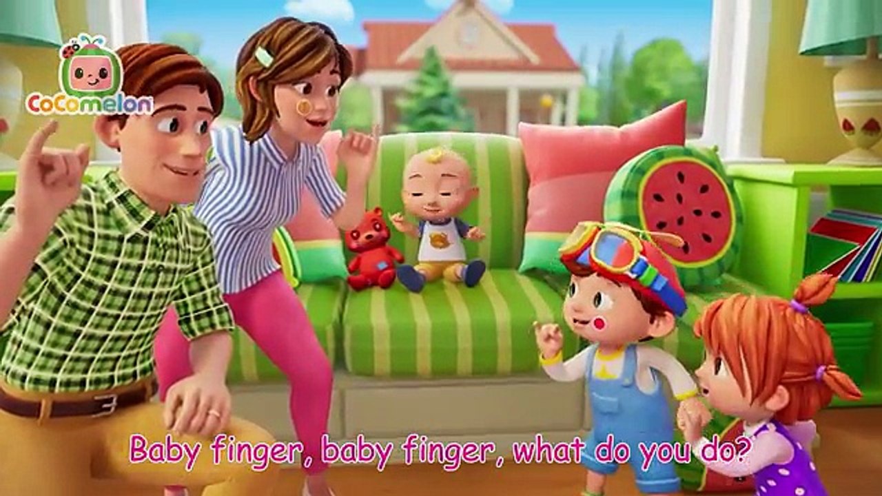 Yes Yes Finger Family Playground Song | CoComelon Nursery Rhymes & Kids Songs