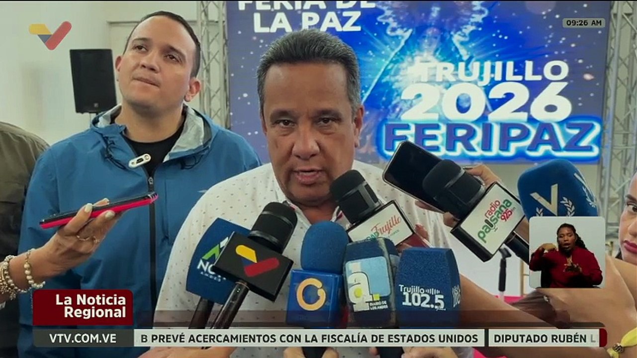 Feria de la Paz 2026 ofrecerá diversas atracciones recreativas para los habitantes del edo. Trujillo