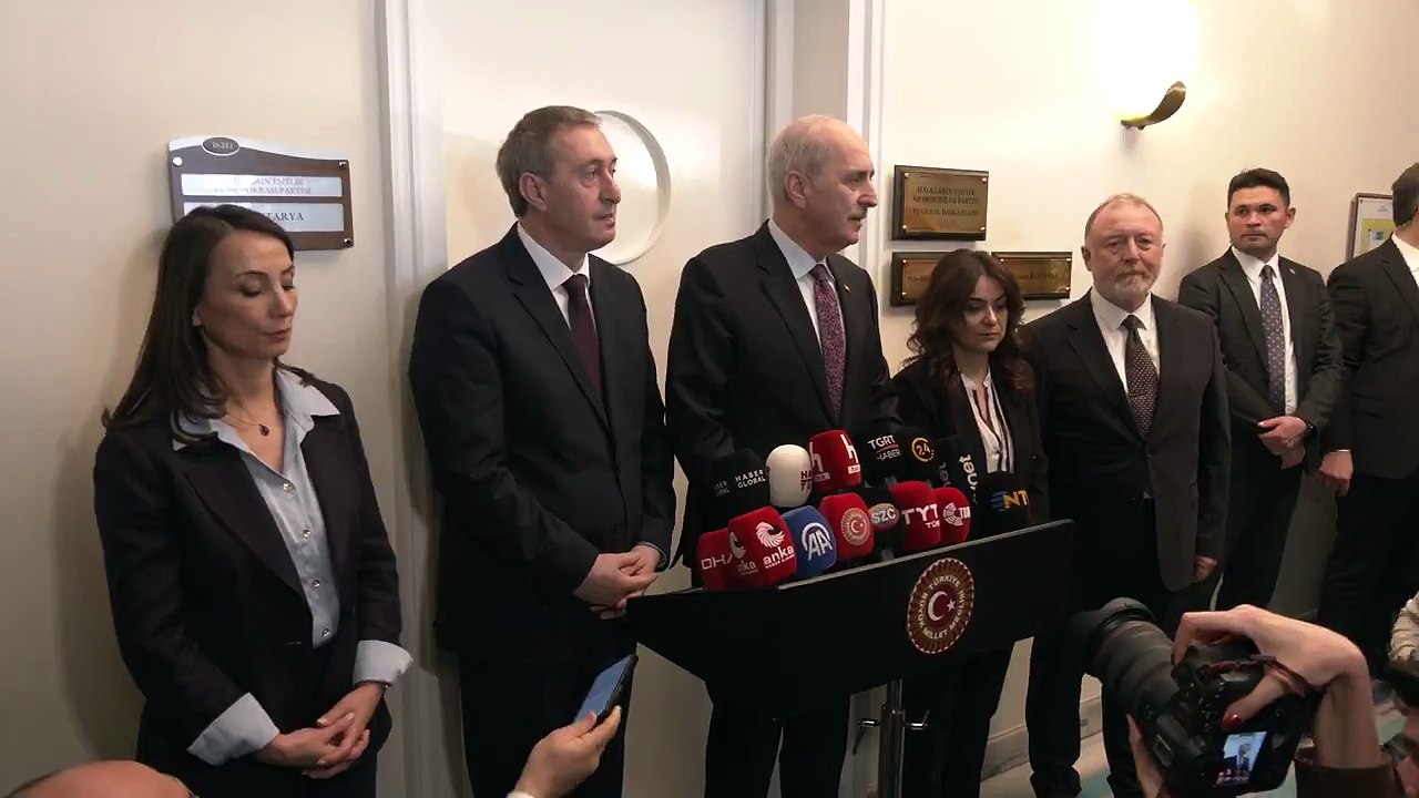 Kurtulmuş'tan DEM Parti ziyareti