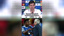 Racism can't be justified by a celebration - Courtois gives Mourinho verdict