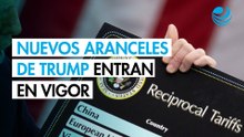 Los nuevos aranceles de Trump se aplican a ⁠partir de este martes a una tasa del 10%
