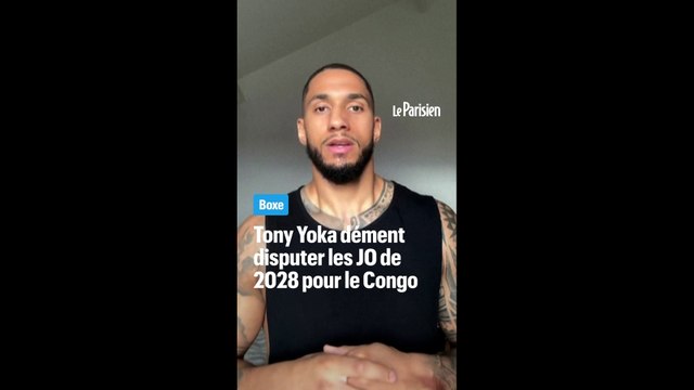 Tony Yoka dément disputer les JO de 2028 pour le Congo