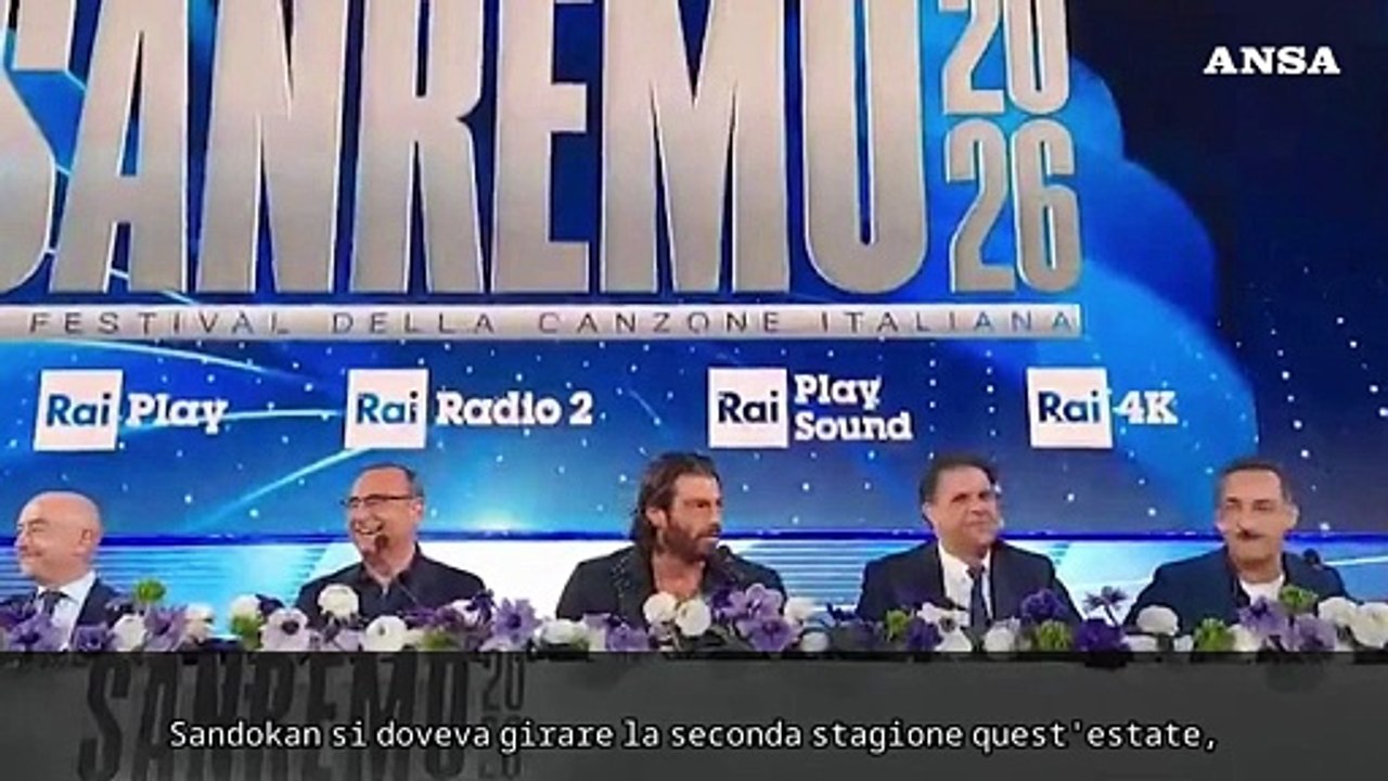 Yaman a Sanremo: "Le riprese della nuova stagione di Sandokan slittano"