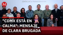 "CdMx en calma; no caigan en desinformación que busca generar miedo", Mensaje de la Jefa de Gobierno