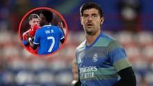 Thibaut Courtois ratifica el respaldo total del Real Madrid para Vinícius