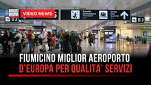 Fiumicino, miglior aeroporto d’Europa per qualità servizi