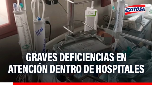 Detectan graves deficiencias en atención a pacientes dentro de hospitales públicos: Es inhumano