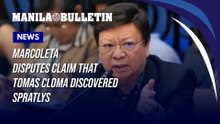 Marcoleta disputes claim that Tomas Cloma discovered Spratlys