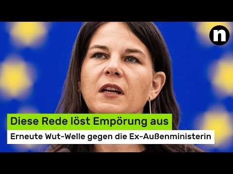 Annalena Baerbock: Erneute Wut-Welle gegen die Ex-Außenministerin – diese Rede löst Empörung aus