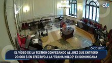 El vídeo de la testigo confesando al juez que entregó 20.000 $ en efectivo a la 'trama Koldo' en Dominicana