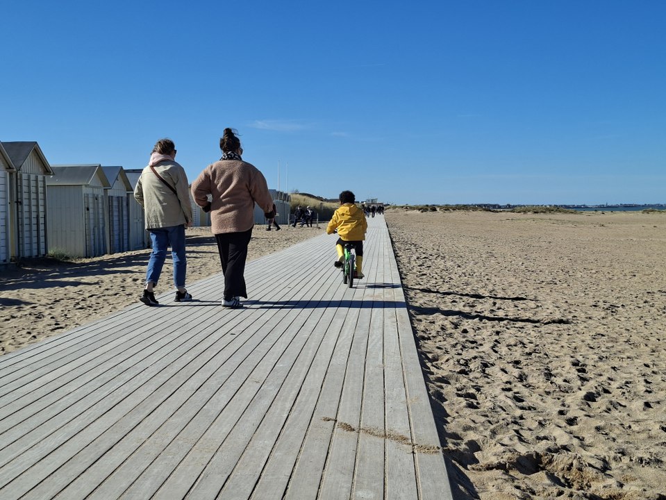 Le retour du soleil et de la douceur à Ouistreham Riva-Bella