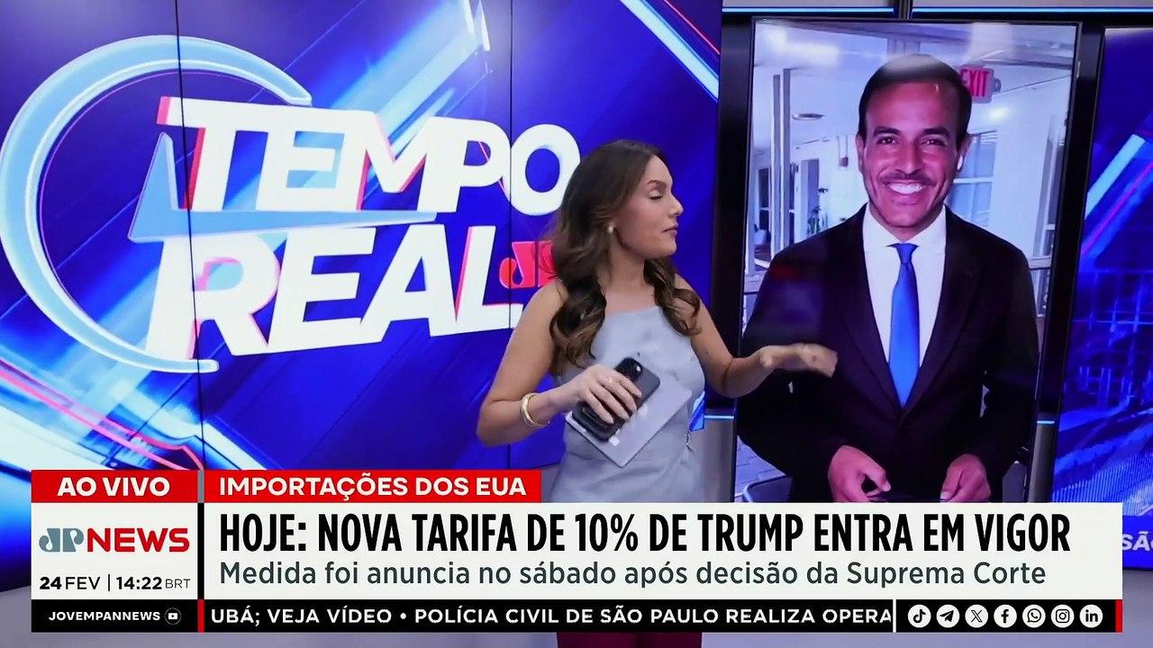 EUA: Nova tarifa global de Donald Trump entra e...